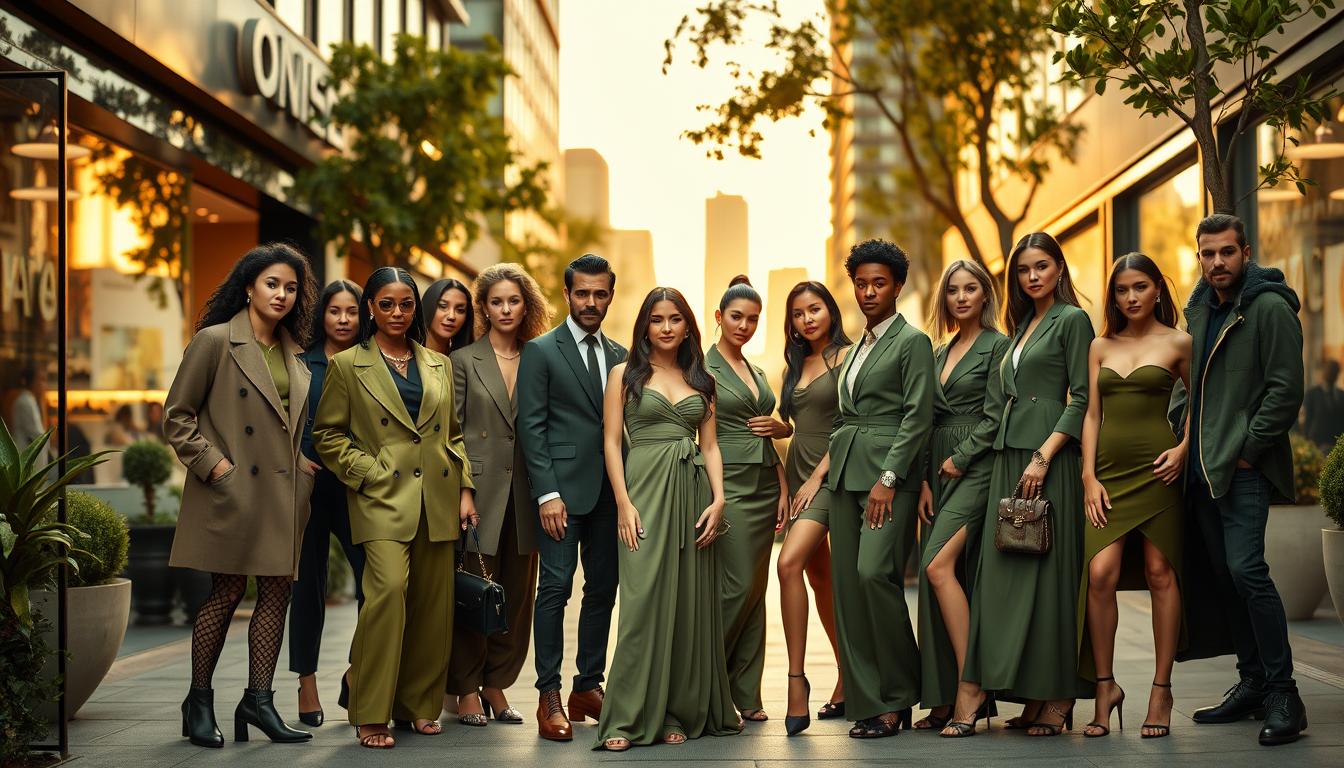 olive green fashion trend 2026